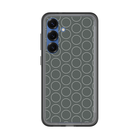 スリムプロテクションプレミアムケース［ Dot Circle - Gray ］