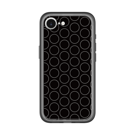 スリムプロテクションプレミアムケース［ Dot Circle - Black ］