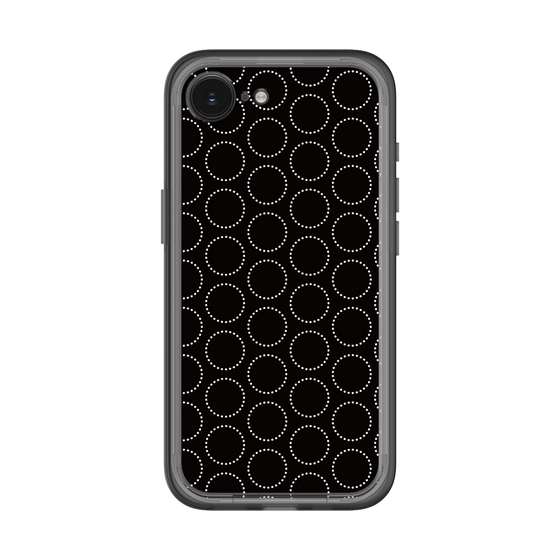 スリムプロテクションプレミアムケース［ Dot Circle - Black ］