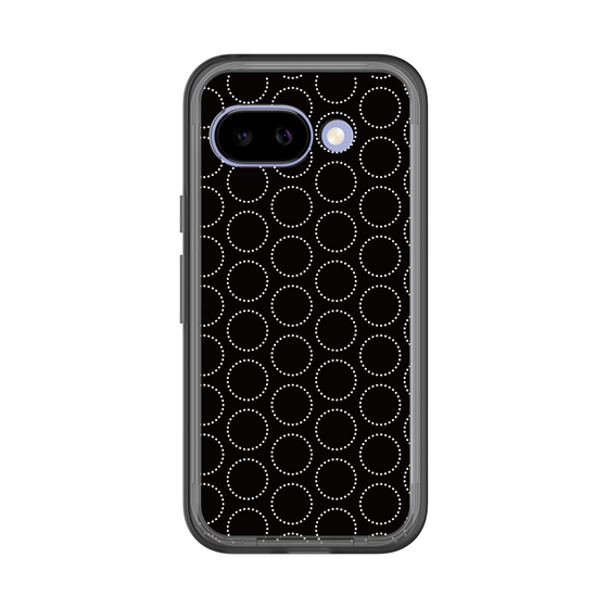 スリムプロテクションプレミアムケース［ Dot Circle - Black ］
