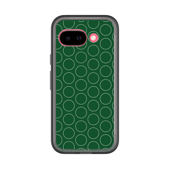 スリムプロテクションプレミアムケース［ Dot Circle - Green ］