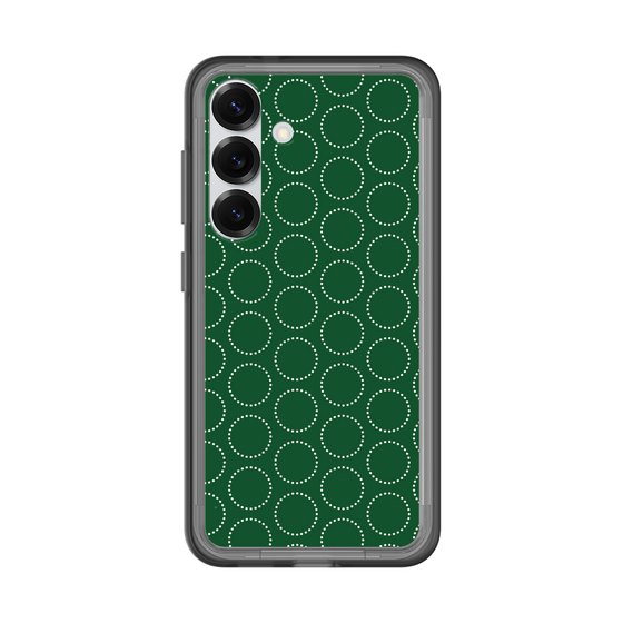 スリムプロテクションプレミアムケース［ Dot Circle - Green ］