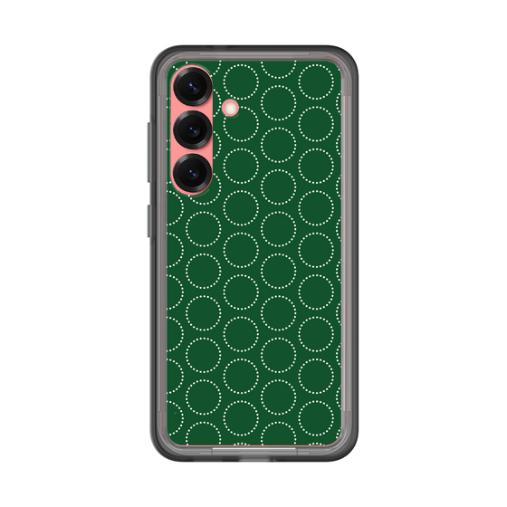 スリムプロテクションプレミアムケース［ Dot Circle - Green ］