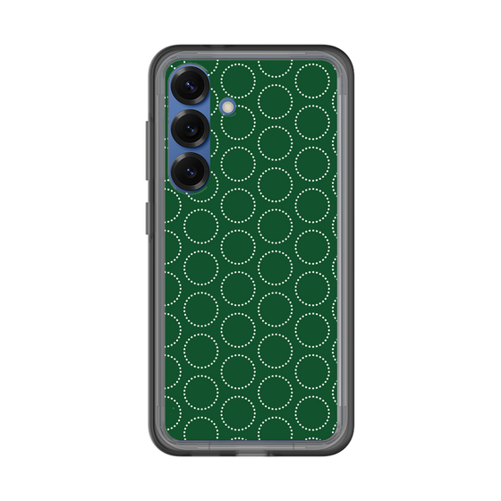スリムプロテクションプレミアムケース［ Dot Circle - Green ］