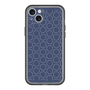スリムプロテクションプレミアムケース［ Dot Circle - Navy ］