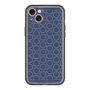 スリムプロテクションプレミアムケース［ Dot Circle - Navy ］
