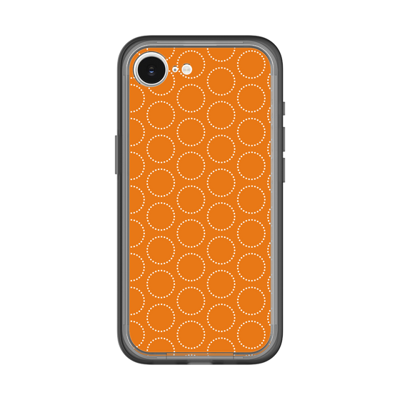 スリムプロテクションプレミアムケース［ Dot Circle - Orange ］