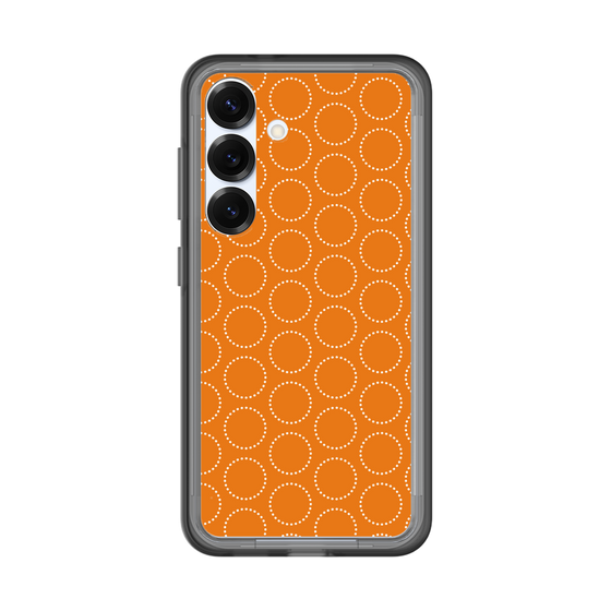 スリムプロテクションプレミアムケース［ Dot Circle - Orange ］