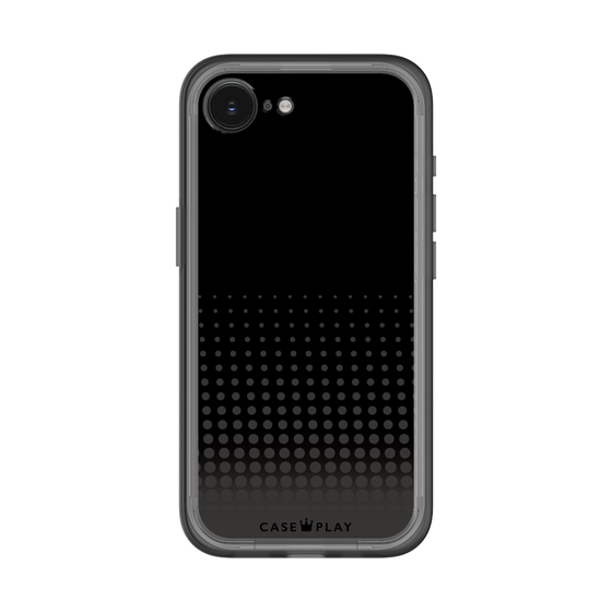 スリムプロテクションプレミアムケース［ Dot Gradation - Black ］