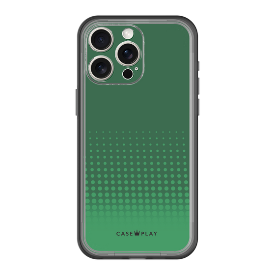 スリムプロテクションプレミアムケース［ Dot Gradation - Green ］