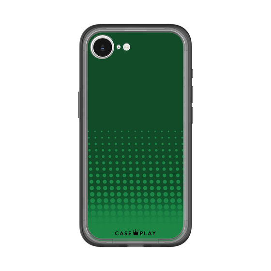 スリムプロテクションプレミアムケース［ Dot Gradation - Green ］
