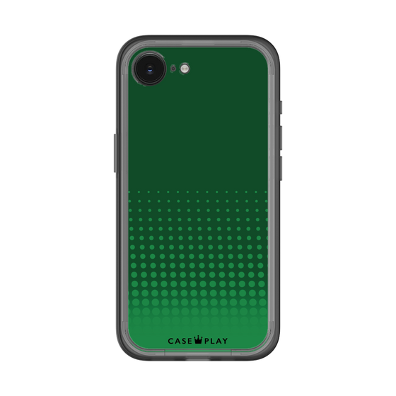スリムプロテクションプレミアムケース［ Dot Gradation - Green ］