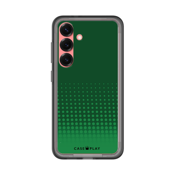 スリムプロテクションプレミアムケース［ Dot Gradation - Green ］