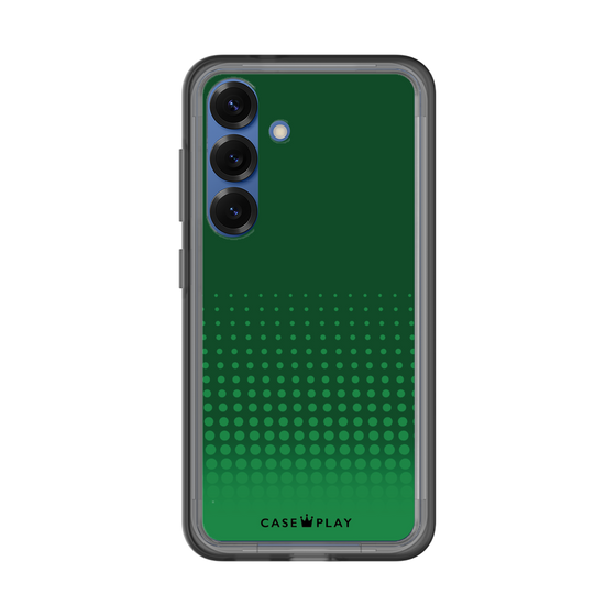 スリムプロテクションプレミアムケース［ Dot Gradation - Green ］