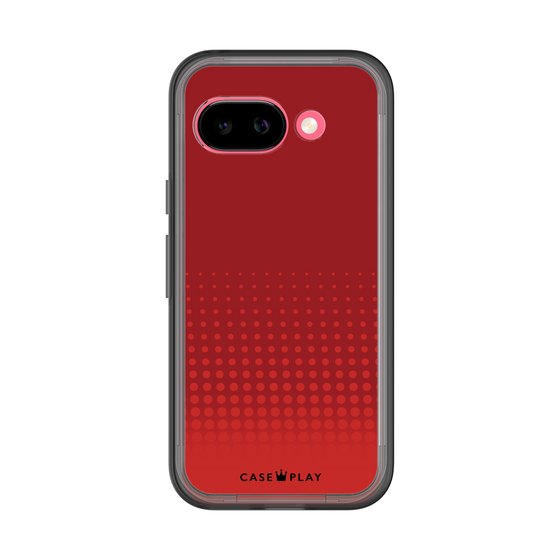 スリムプロテクションプレミアムケース［ Dot Gradation - Red ］