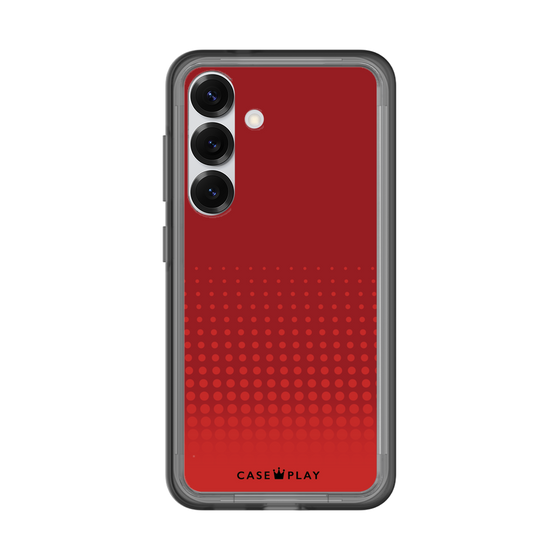 スリムプロテクションプレミアムケース［ Dot Gradation - Red ］