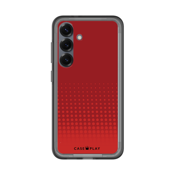 スリムプロテクションプレミアムケース［ Dot Gradation - Red ］