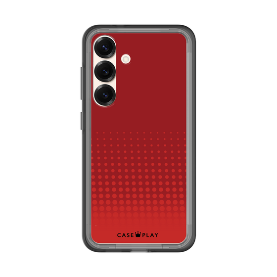 スリムプロテクションプレミアムケース［ Dot Gradation - Red ］