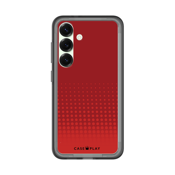 スリムプロテクションプレミアムケース［ Dot Gradation - Red ］