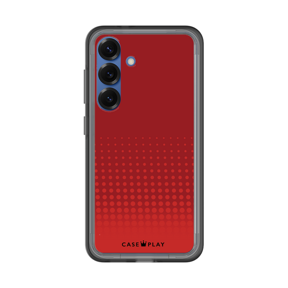 スリムプロテクションプレミアムケース［ Dot Gradation - Red ］