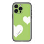 スリムプロテクションプレミアムケース［ Two Hearts - Green ］