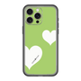スリムプロテクションプレミアムケース［ Two Hearts - Green ］