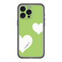 スリムプロテクションプレミアムケース［ Two Hearts - Green ］