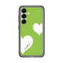 スリムプロテクションプレミアムケース［ Two Hearts - Green ］
