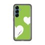 スリムプロテクションプレミアムケース［ Two Hearts - Green ］