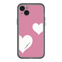 スリムプロテクションプレミアムケース［ Two Hearts - Pink ］