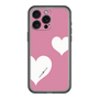 スリムプロテクションプレミアムケース［ Two Hearts - Pink ］