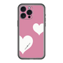 スリムプロテクションプレミアムケース［ Two Hearts - Pink ］