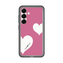 スリムプロテクションプレミアムケース［ Two Hearts - Pink ］