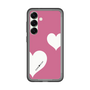 スリムプロテクションプレミアムケース［ Two Hearts - Pink ］