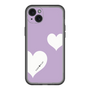 スリムプロテクションプレミアムケース［ Two Hearts - Purple ］