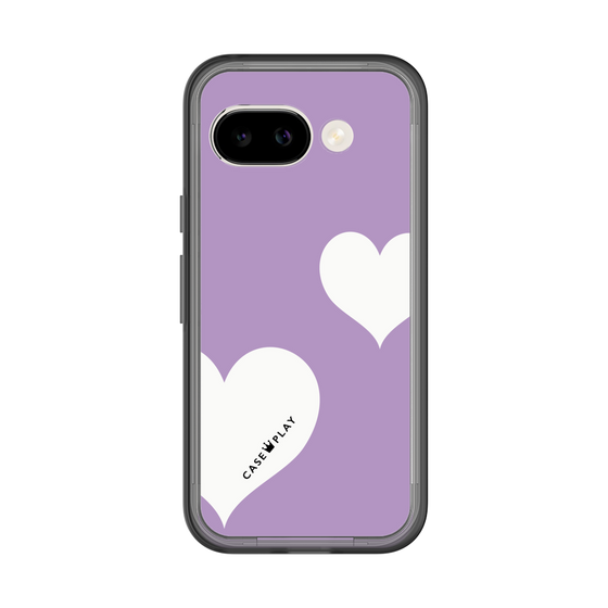 スリムプロテクションプレミアムケース［ Two Hearts - Purple ］