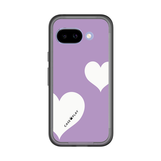 スリムプロテクションプレミアムケース［ Two Hearts - Purple ］