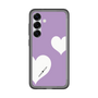 スリムプロテクションプレミアムケース［ Two Hearts - Purple ］