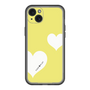 スリムプロテクションプレミアムケース［ Two Hearts - Yellow ］