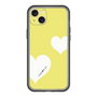 スリムプロテクションプレミアムケース［ Two Hearts - Yellow ］
