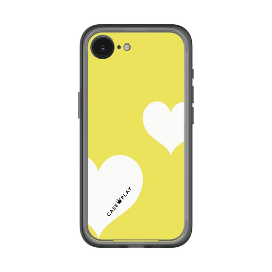 スリムプロテクションプレミアムケース［ Two Hearts - Yellow ］