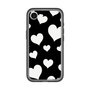 スリムプロテクションプレミアムケース［ Dot Hearts - Black ］