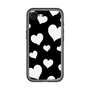 スリムプロテクションプレミアムケース［ Dot Hearts - Black ］