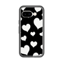 スリムプロテクションプレミアムケース［ Dot Hearts - Black ］