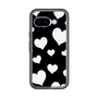 スリムプロテクションプレミアムケース［ Dot Hearts - Black ］