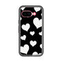 スリムプロテクションプレミアムケース［ Dot Hearts - Black ］