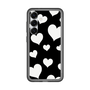 スリムプロテクションプレミアムケース［ Dot Hearts - Black ］