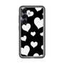 スリムプロテクションプレミアムケース［ Dot Hearts - Black ］