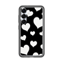 スリムプロテクションプレミアムケース［ Dot Hearts - Black ］