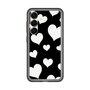 スリムプロテクションプレミアムケース［ Dot Hearts - Black ］